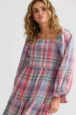 Load image into Gallery viewer, Talisman Savannah Dress - Picnic Check [SZ:XS]
