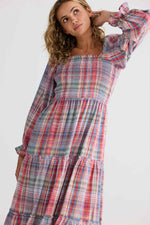 Load image into Gallery viewer, Talisman Savannah Dress - Picnic Check [SZ:XS]
