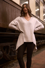 Load image into Gallery viewer, Brave + True Wiltshire Knit - Oat Marle [SZ:S/M]
