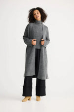 Load image into Gallery viewer, The Shanty Corporation Lucerne Cardi - Charcoal [SZ:S/M]
