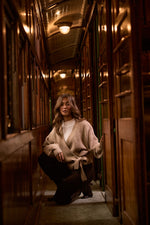 Load image into Gallery viewer, Brave + True Monteith Wrap Knit - Oat Marle [SZ:S/M]
