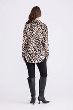 Load image into Gallery viewer, Brave + True Astrid Shirt - Savannah Print [SZ:XS]
