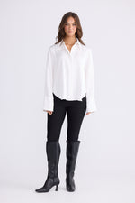 Load image into Gallery viewer, Brave + True Tavi Shirt - Off White [SZ:XS]
