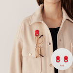 Load image into Gallery viewer, Klipsta SPEX Magnetic Glasses Clips 2pk - Red
