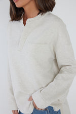 Load image into Gallery viewer, Alexandra Australia Henley Jumper - Oat [SZ:XS/8]
