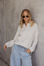Load image into Gallery viewer, Alexandra Australia Henley Jumper - Oat [SZ:XS/8]

