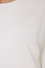 Load image into Gallery viewer, Alexandra Australia Emby Long Sleeve Top - White [SZ:XS/8]
