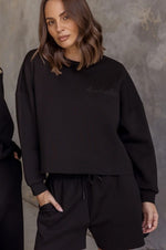 Load image into Gallery viewer, Alexandra Australia Emby Long Sleeve Top - Black [SZ:S/10]
