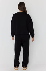 Load image into Gallery viewer, Alexandra Australia Emby Long Sleeve Top - Black [SZ:S/10]
