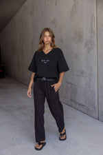 Load image into Gallery viewer, Alexandra Australia Bronte T-Shirt - Black [SZ:XS/8]
