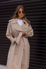 Load image into Gallery viewer, Alexandra Australia Pascal Soft Maxi Trench - Beige [SZ:XS/8]
