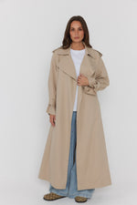 Load image into Gallery viewer, Alexandra Australia Pascal Soft Maxi Trench - Beige [SZ:XS/8]
