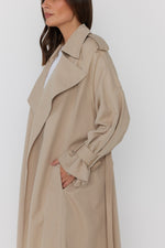 Load image into Gallery viewer, Alexandra Australia Pascal Soft Maxi Trench - Beige [SZ:XS/8]
