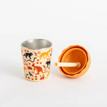 Load image into Gallery viewer, Chino Club Mini Smoothie Cup &amp; Straw 200ml - Australian Animals
