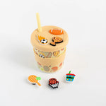 Load image into Gallery viewer, Chino Club Kids Chino Charm Cup &amp; Straw 8oz - Sports
