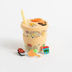 Load image into Gallery viewer, Chino Club Kids Chino Charm Cup &amp; Straw 8oz - Sports

