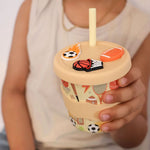 Load image into Gallery viewer, Chino Club Kids Chino Charm Cup &amp; Straw 8oz - Sports
