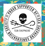Load image into Gallery viewer, Chino Club Kids Keep Cup &amp; Straw 8oz - Tropical Sea Shepherd
