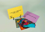 Load image into Gallery viewer, Kitty &amp; Raffy - Affirmation Cards &amp; Stand

