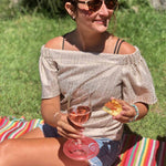 Load image into Gallery viewer, Glass On The Grass Wine Coasters - Jessie's Girl
