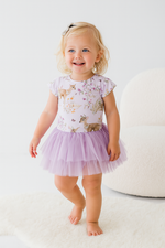 Load image into Gallery viewer, Confetti Kidz Onesie Tutu Dress - Enchanted Gardens [SZ:3-6 MONTHS (00)]

