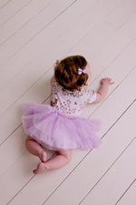 Load image into Gallery viewer, Confetti Kidz Onesie Tutu Dress - Enchanted Gardens [SZ:3-6 MONTHS (00)]
