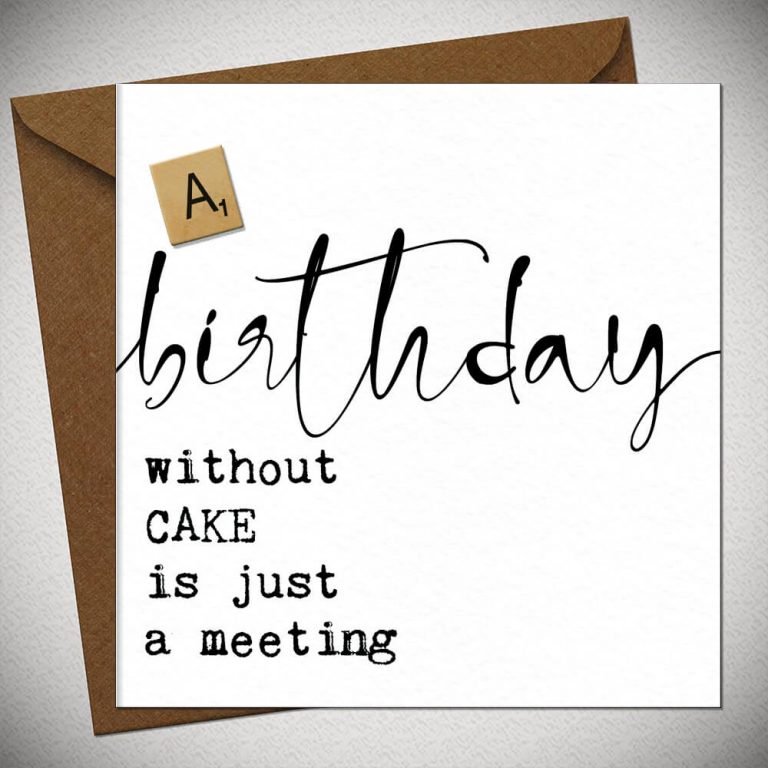 Bexy Boo Inky Scripts - Happy Birthday Just A Meeting