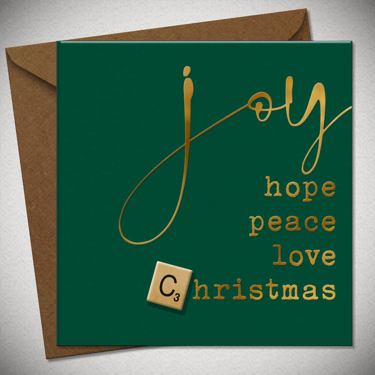 Bexy Boo Inky Scripts Christmas - Joy Hope Peace Love Christmas