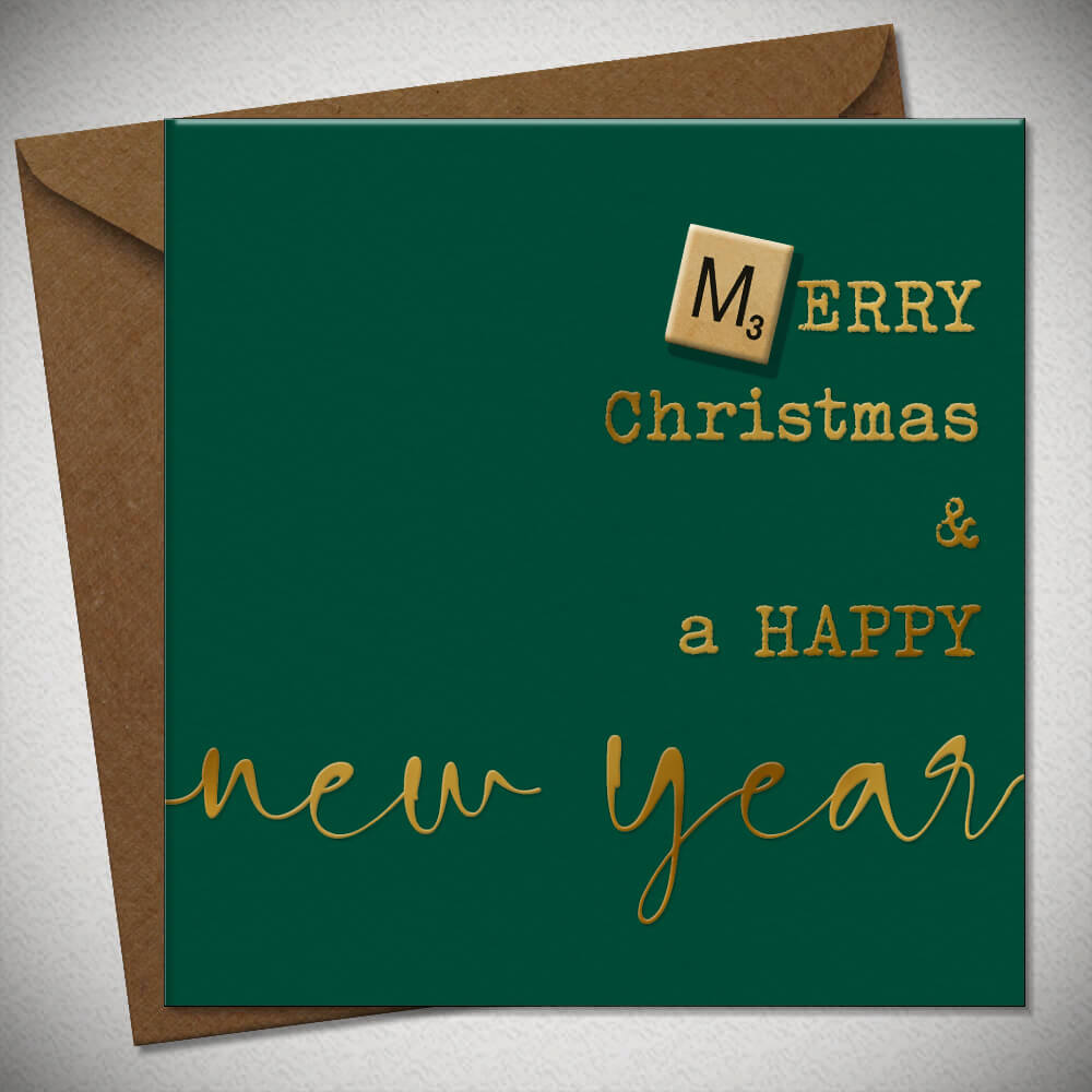 Bexy Boo Inky Scripts - Merry Christmas & A Happy New Year