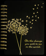 Load image into Gallery viewer, Journal - Black Rock Dandelion Wishes
