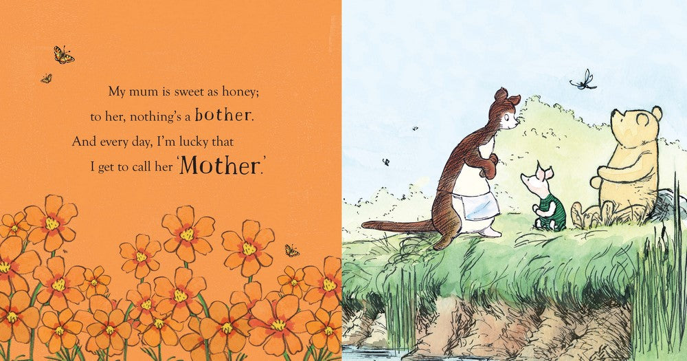 Winnie The Pooh - My Mum is Sweet as Honey