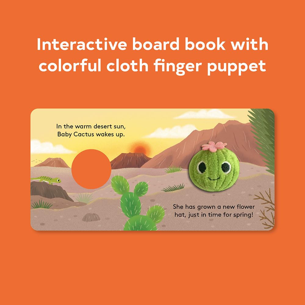 Finger Puppet Book - Baby Cactus