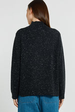 Load image into Gallery viewer, Betty Basics Carlin Knit Sweater - Black
