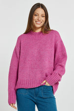 Load image into Gallery viewer, Betty Basics Lola Jumper - Mulberry
