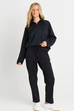 Load image into Gallery viewer, Betty Basics Milla Travel Jogger - Black
