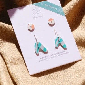 Moe Moe Design - Jen Sievers Boomerang Stud Pack Earrings