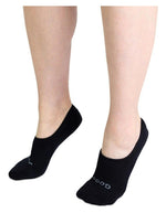 Load image into Gallery viewer, Paire NO SHOW Socks - Black [CLR:BLACK SZ:S]
