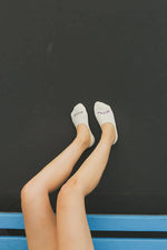 Load image into Gallery viewer, Paire NO SHOW Socks - Snow [CLR:SNOW SZ:S]
