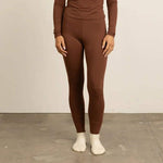 Load image into Gallery viewer, Paire Foundation Thermal LEGGINGS - Brown [CLR:BROWN  SZ:XS-M]

