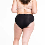 Load image into Gallery viewer, Paire BioTracker Women&#39;s Mid-Waisted Full Brief - Black [CLR:BLACK SZ:M]
