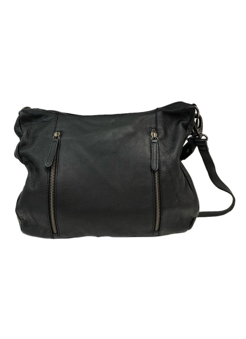 Dusky Robin Poppy Bag - Black