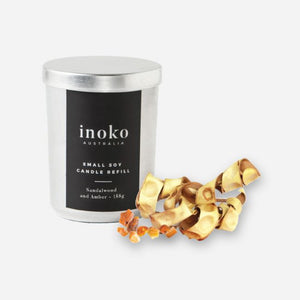 Inoko Candle Refill Sandalwood & Amber
