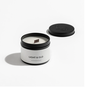 Light & Glo Travel Candle - Black Raspberry & Vanilla