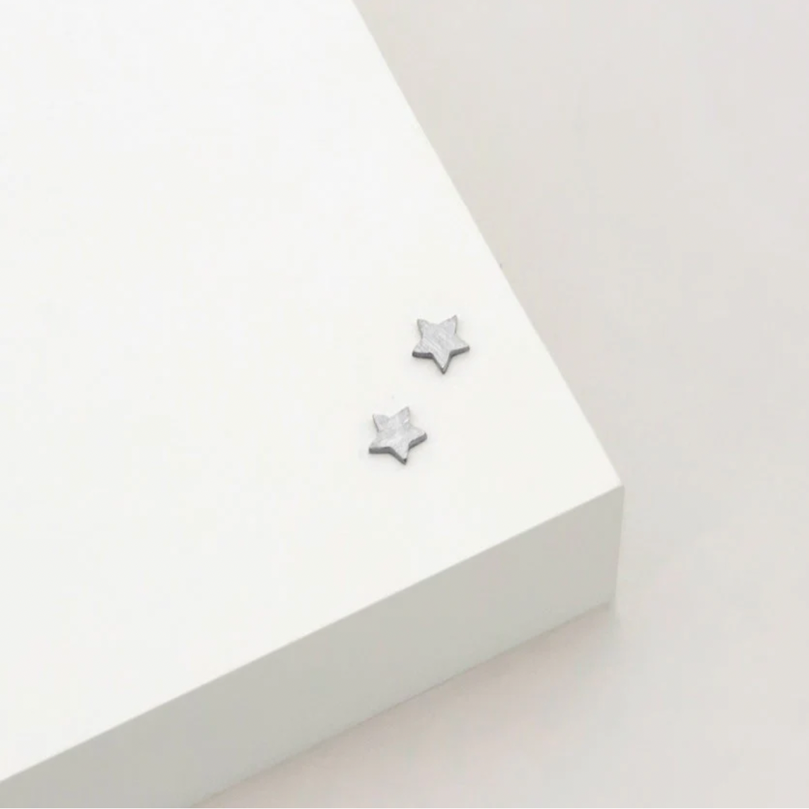 Linda Tahija Star Stud Earrings - Sterling Silver